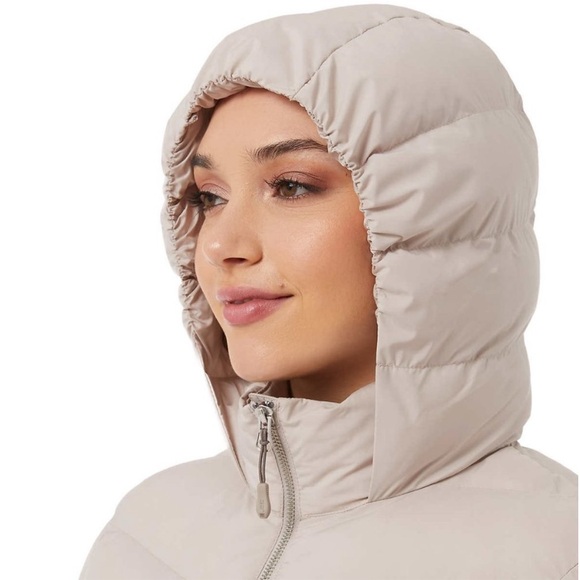 32 Degrees Heat | Womens Winter Tech Cream Puffer Jacket with Hood - Size XXL - Picture 5 of 16